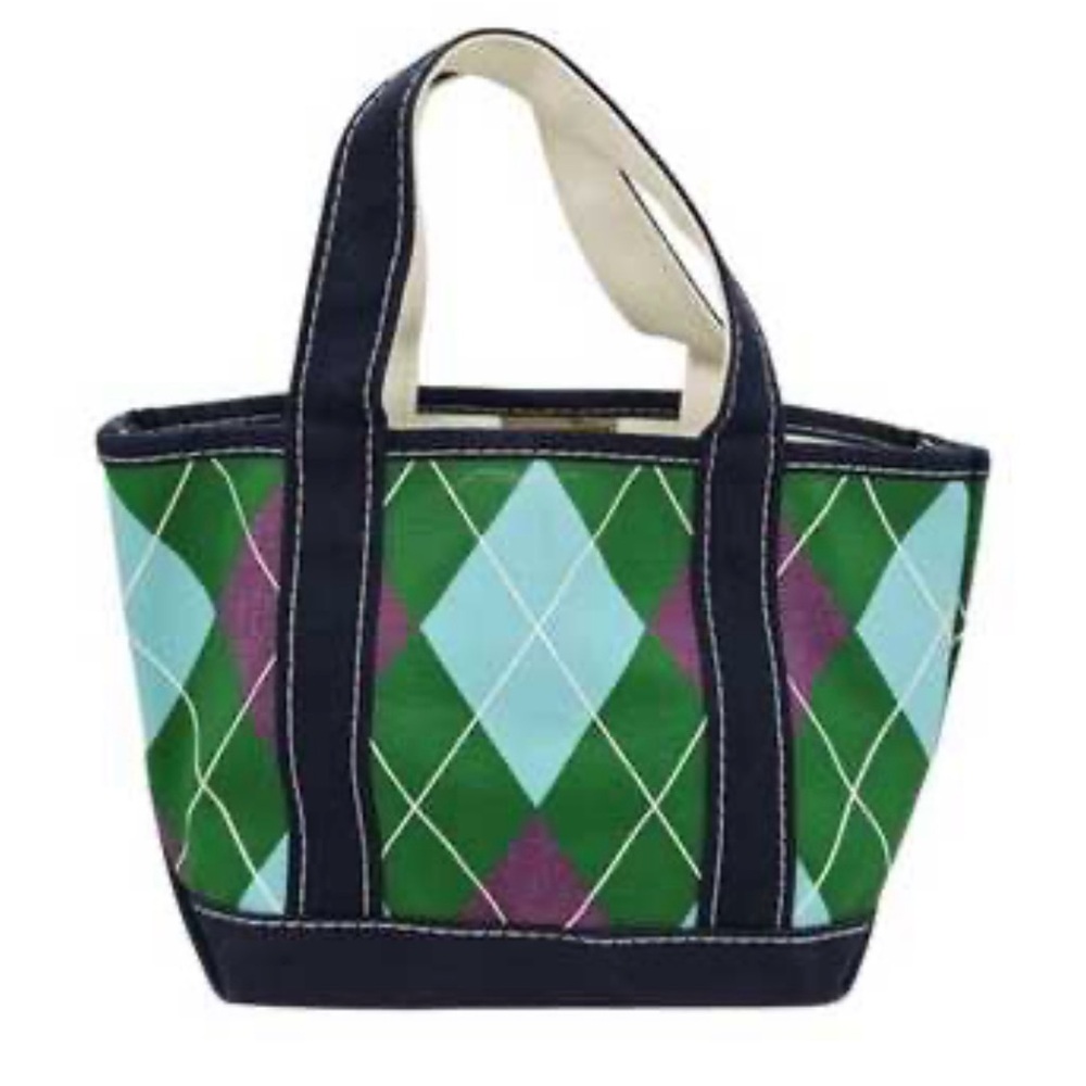 L.L. Bean Mini Boat and Tote Like New! Canvas tote - Picture 2 of 8